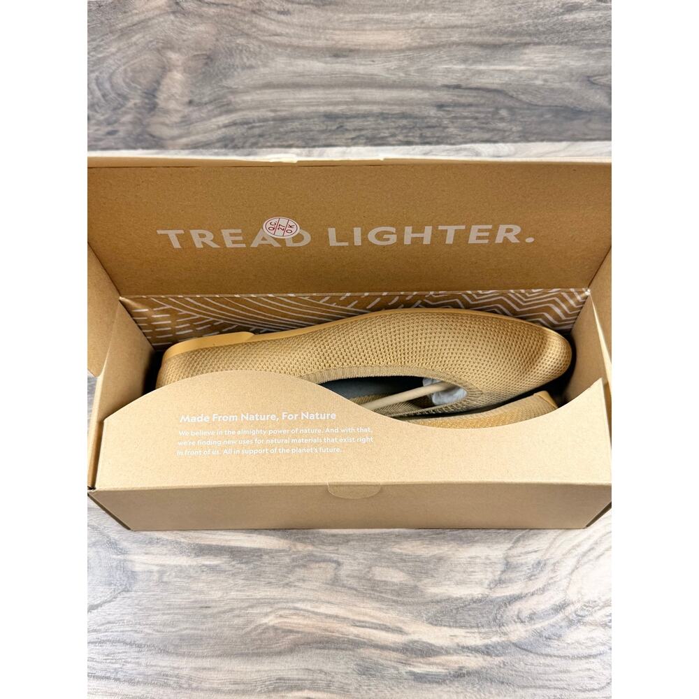 NIB Allbirds 10 Tree Breezer Point Ballet Flats Forage Tan - Picture 9 of 10